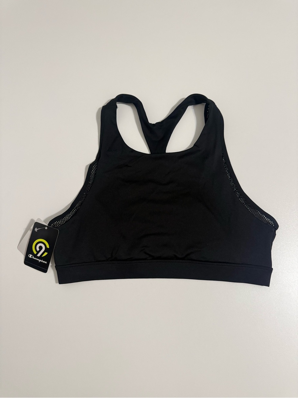 Champion Women's Black Racerback Sports Bra Sz XL